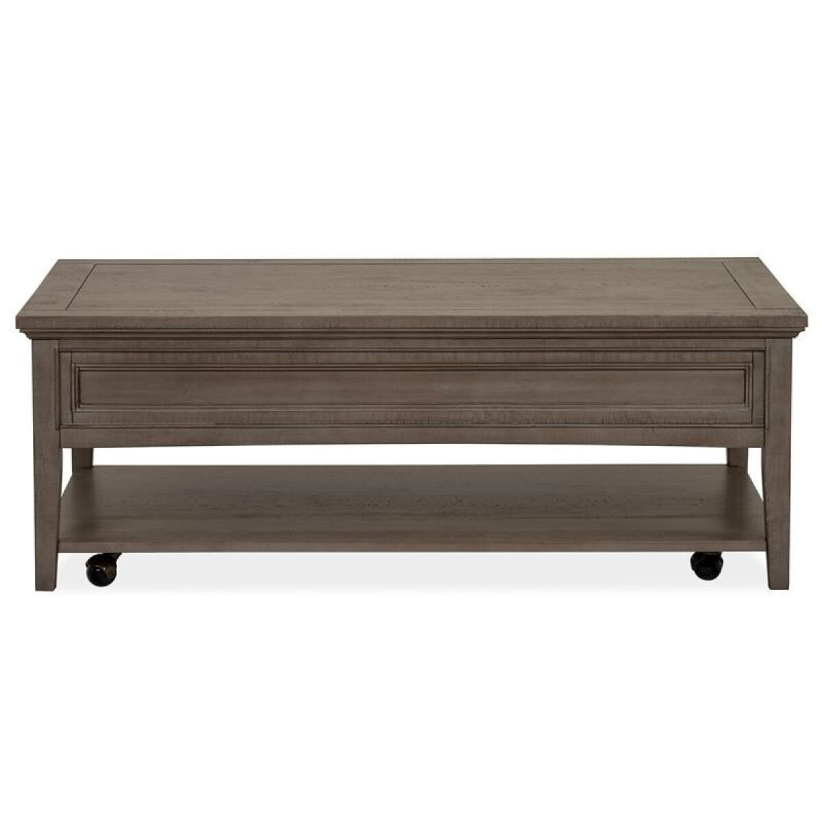 Paxton Place Rectangular Cocktail Table w/Casters - Image 4