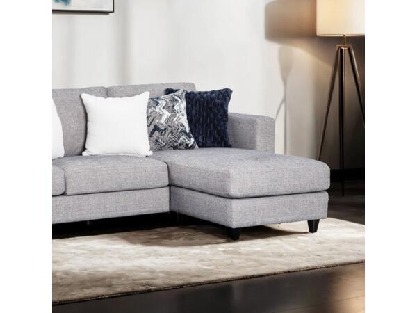 Harlow Reversible Chaise Sectional Sectional Parts Furniture of America