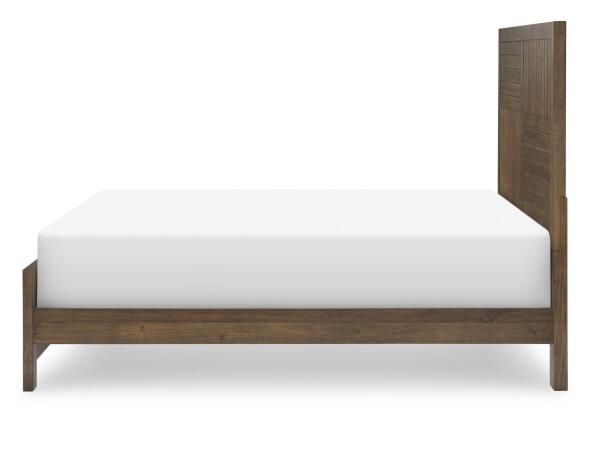 Complete Panel Bed, Full 4/6 Brown Finish Youth Beds Brown 12