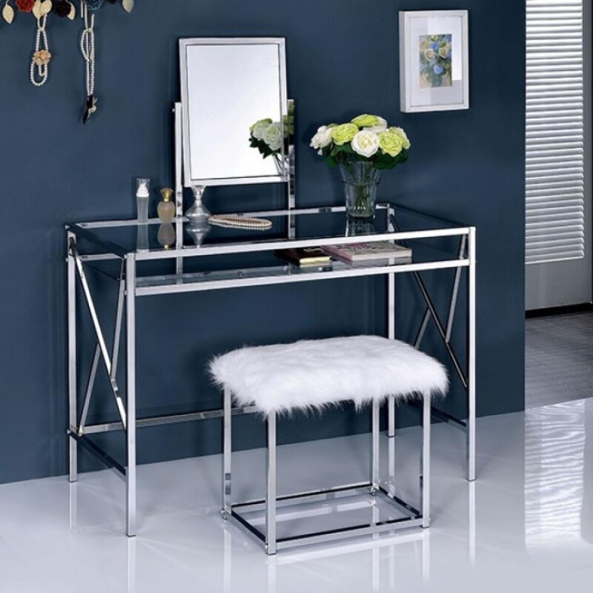 Lismore Vanity w/ Stool Accent Furniture Accent Furniture 4