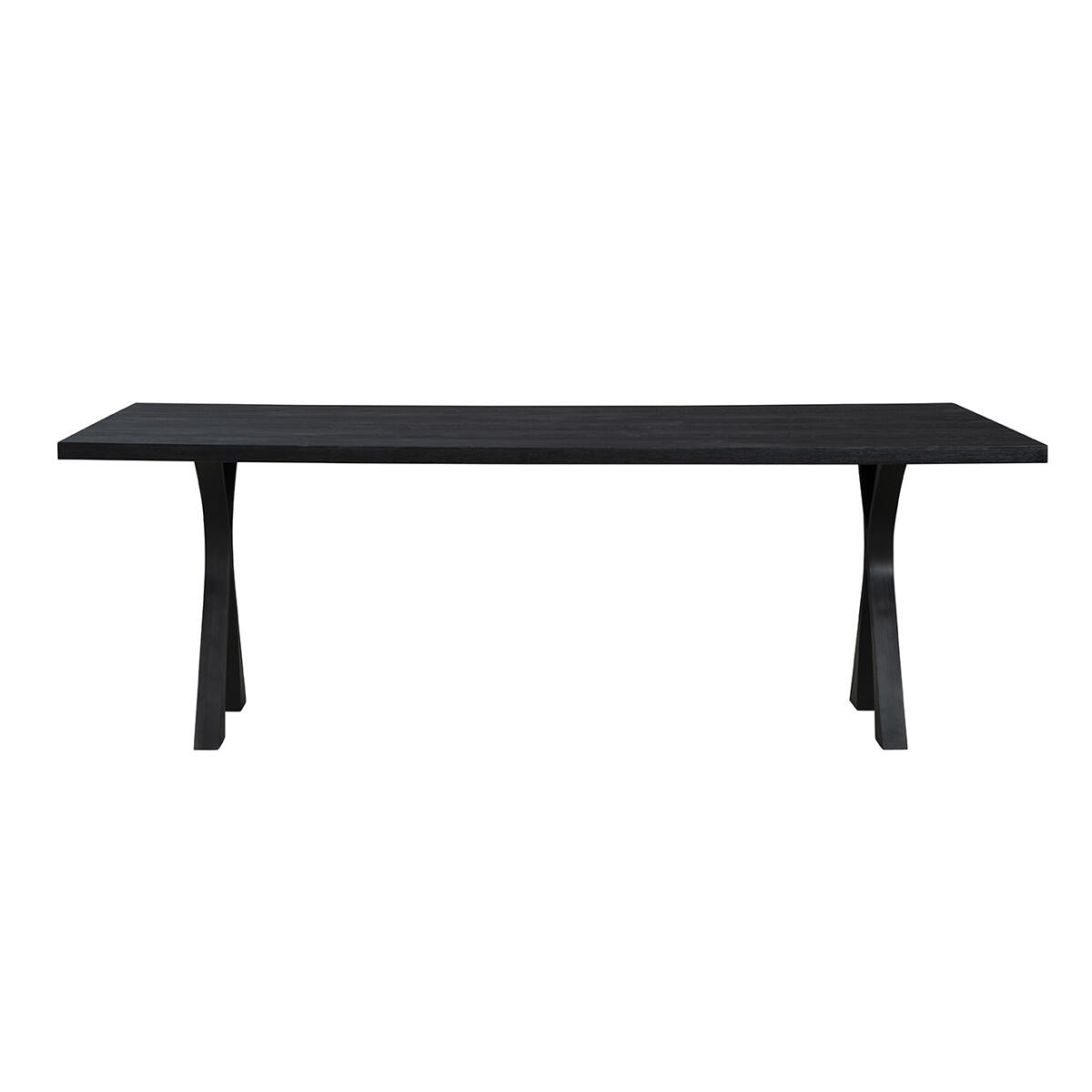 Black Wishbone Dining Table Dining Tables Black 5