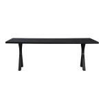 Black Wishbone Dining Table Dining Tables Black 10
