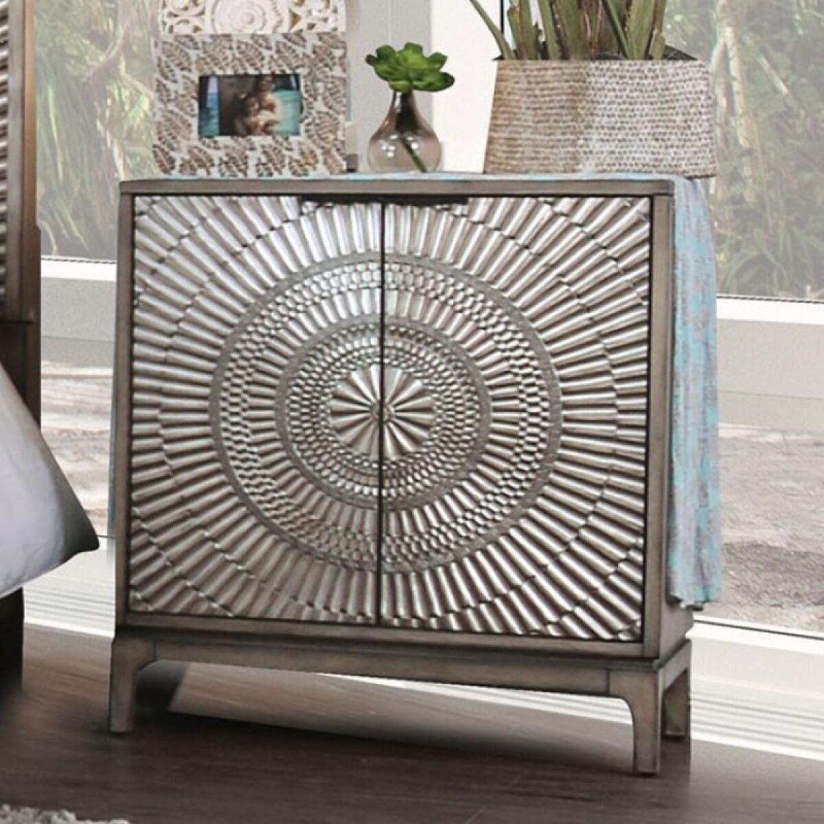 Kamalah Night Stand Nightstands Antique Gray 4