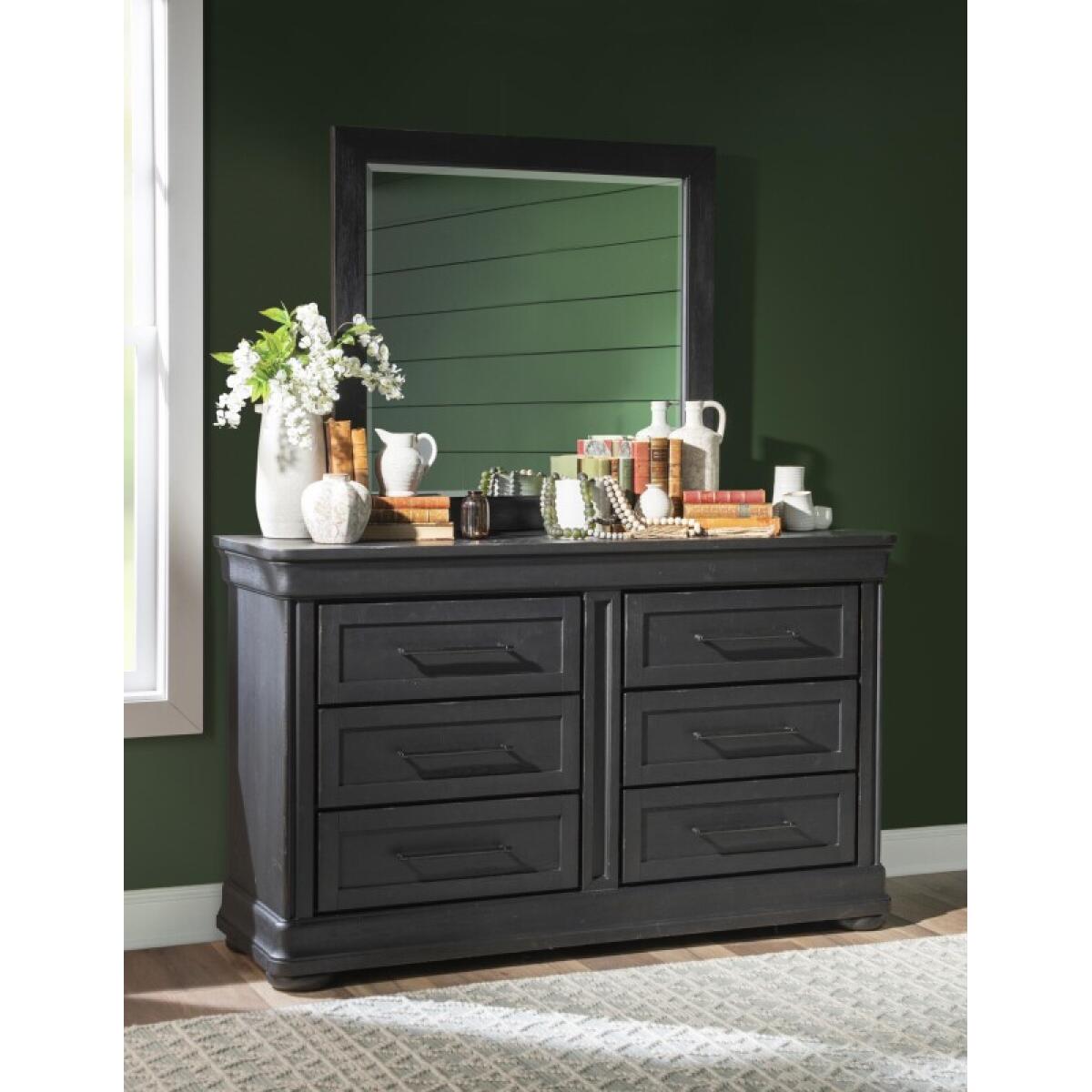 Dresser 6 Drawers Dressers Black 6