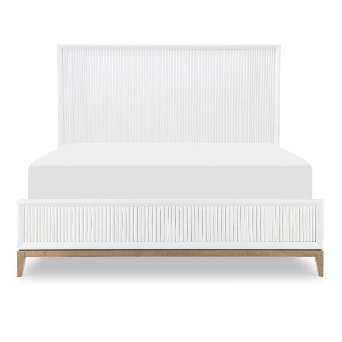 Complete Sculpted Panel Bed Cal King 6/0 - Image 3