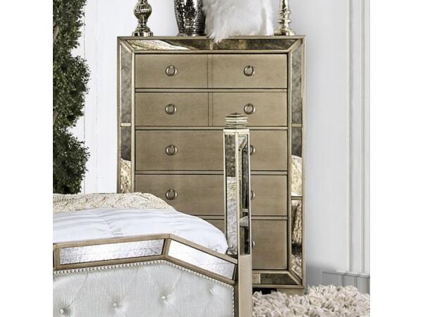 Loraine Chest Chests Champagne