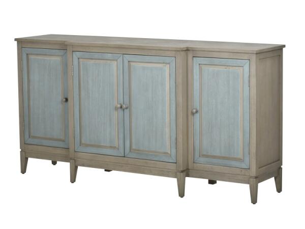 Sanibel 4-door Credenza Entertainment Stands Entertainment Stands