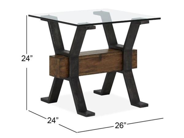 Sawyer Rectangular End Table - Image 4