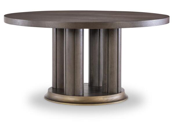 Complete Round Dining Table Dining Tables Brown
