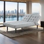 Napervill Futon Sofa Sleeper Sofas Furniture of America 14