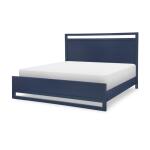 Complete Panel Bed Queen 5/0 Blue Finish Beds Beds 8