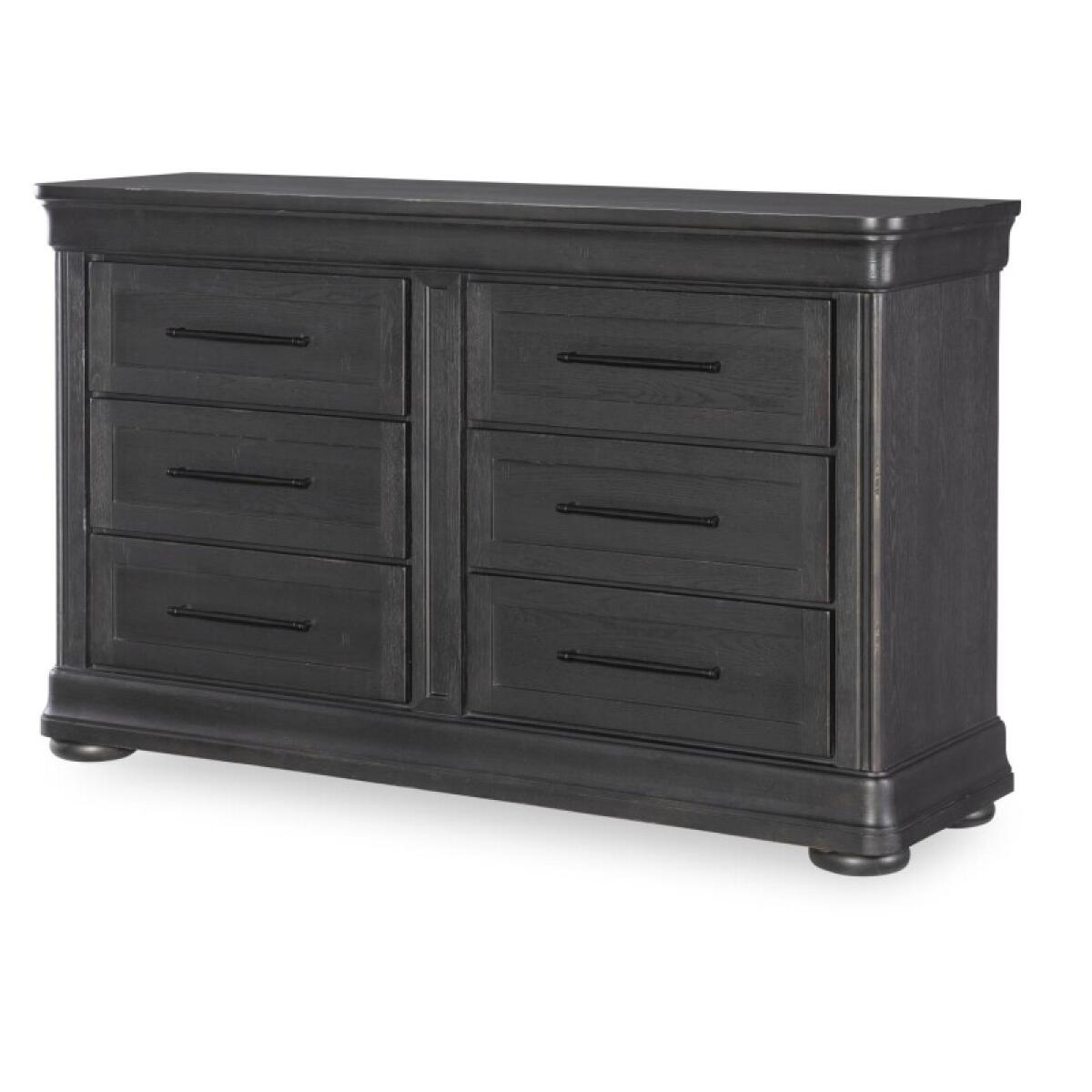 Dresser 6 Drawers Dressers Black 4