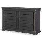 Dresser 6 Drawers Dressers Black 14