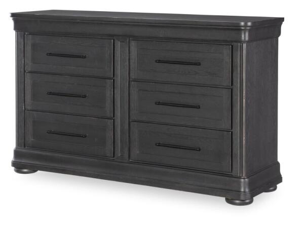 Dresser 6 Drawers Dressers Black