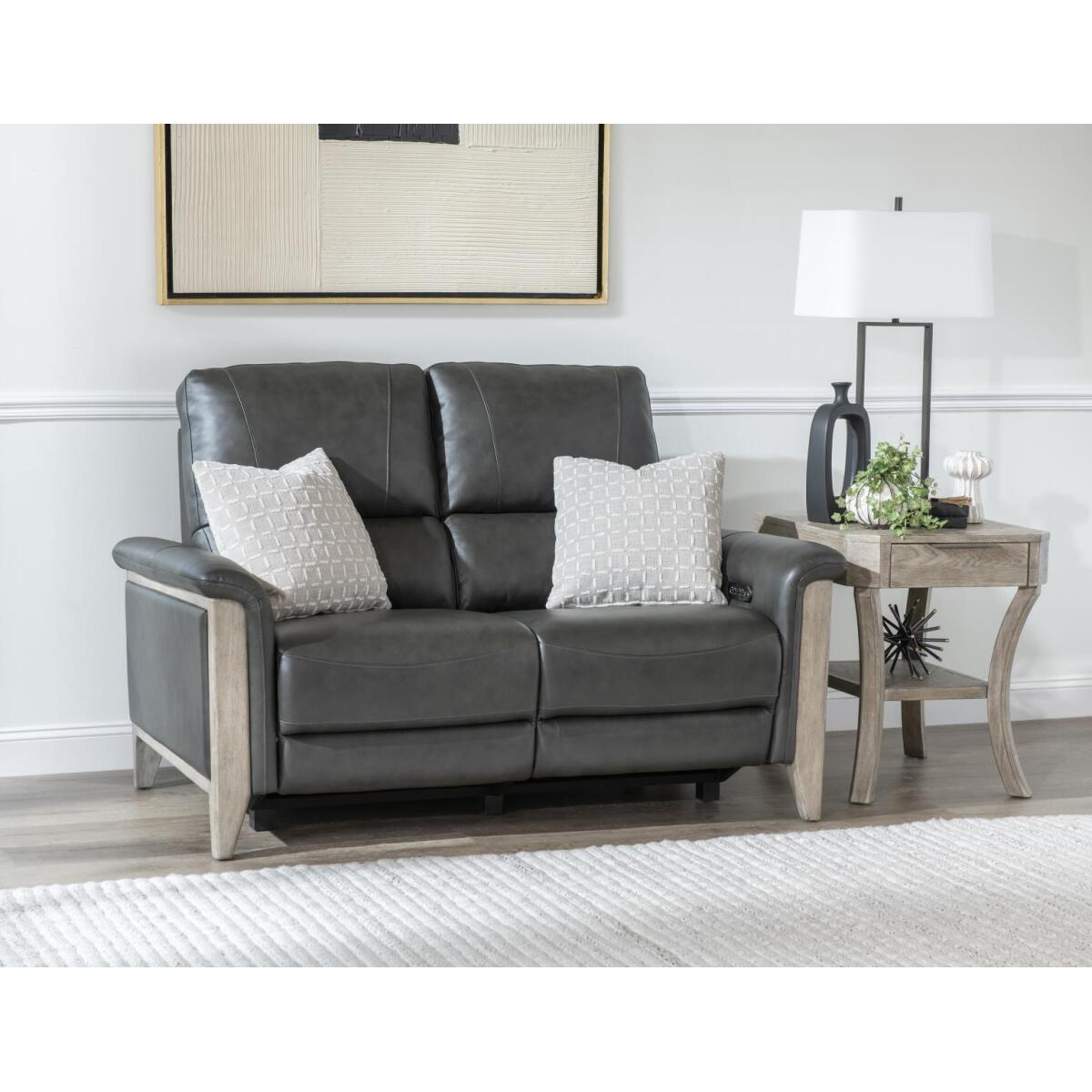 Loveseat Loveseats Black 5