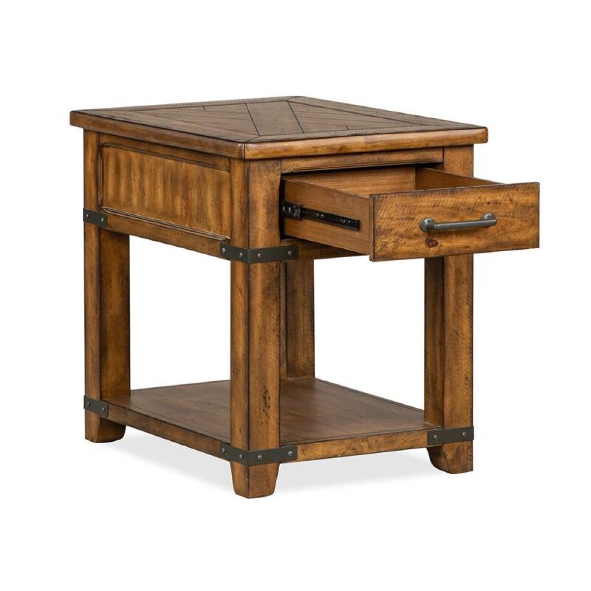 Chesterfield Rectangular End Table - Image 11