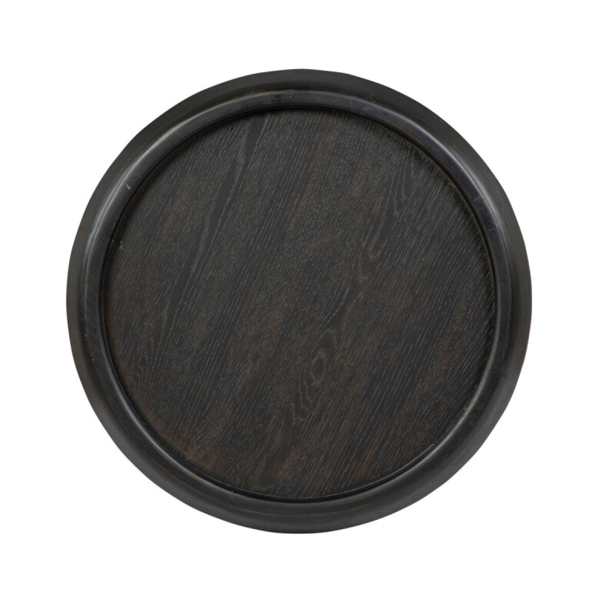 Dark Round Accent End Table - Image 7