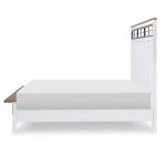 Complete Two Tone Panel Bed King 6/6 - Image 6