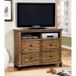 Mcville Media Chest Media Chests Brown 9