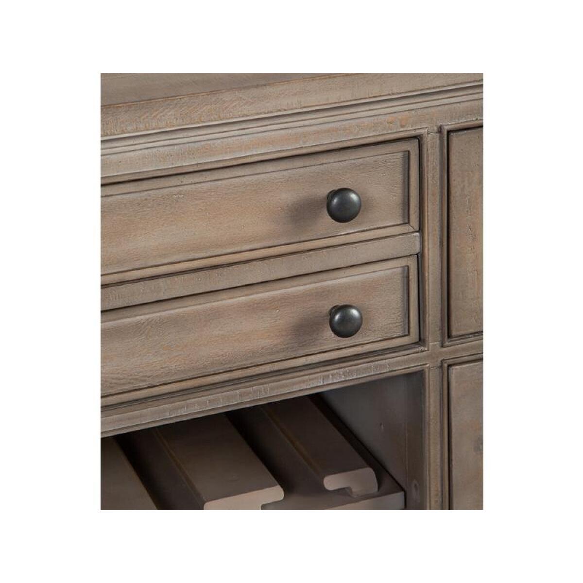 Paxton Place Buffet Dining Storage Brown 7