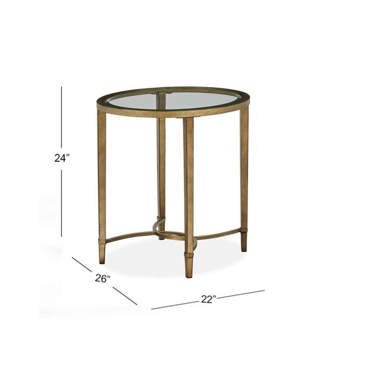 Copia Oval End Table - Image 6