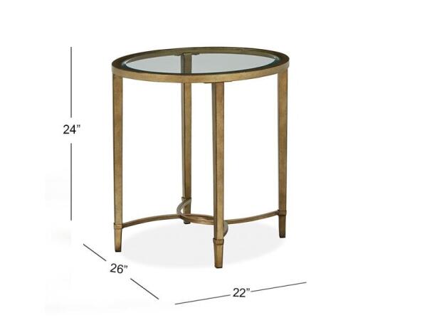 Copia Oval End Table - Image 6