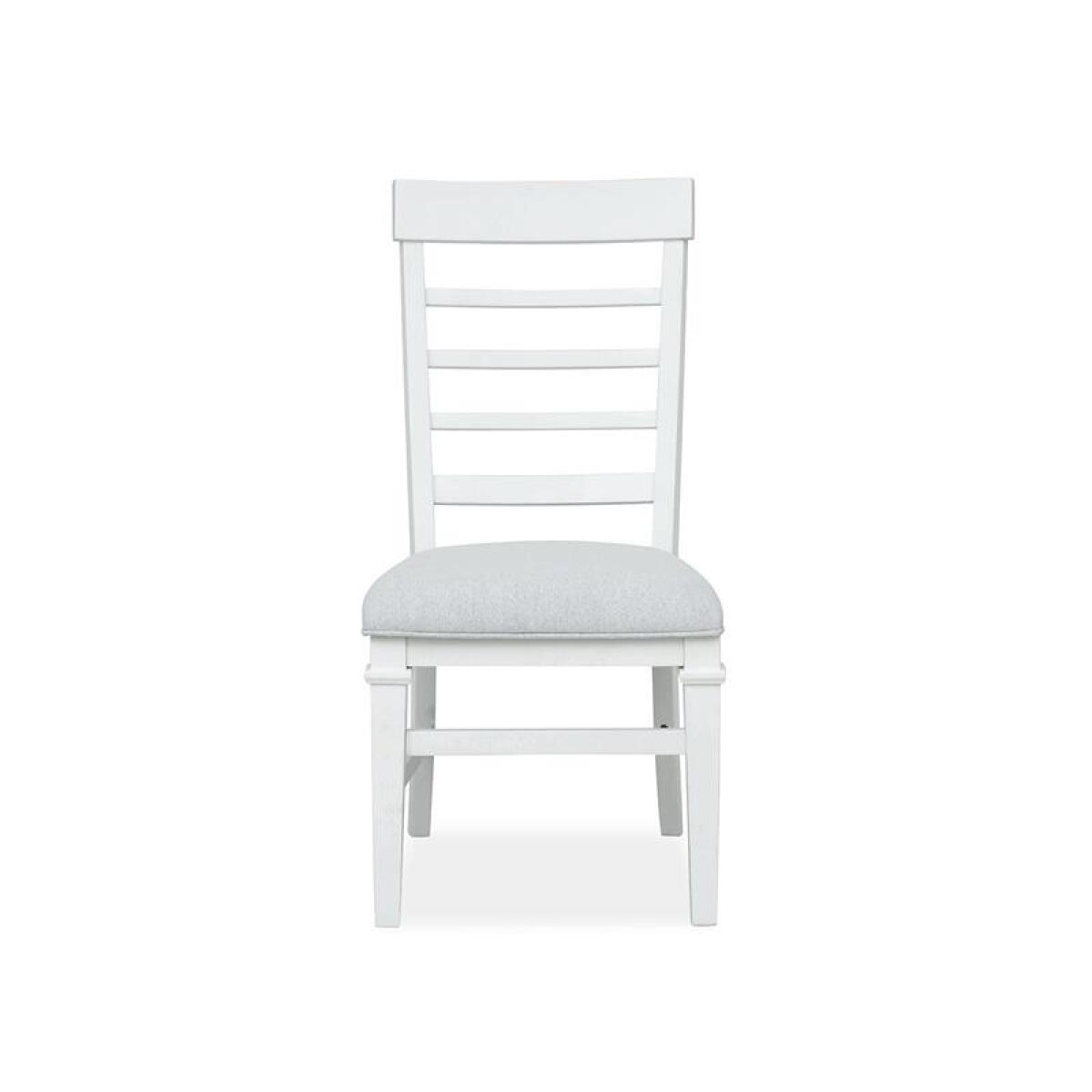 Charleston Dining Side Chair w/Upholstered Seat (2/ctn) A-White Chairs & Benches Chairs & Benches 5