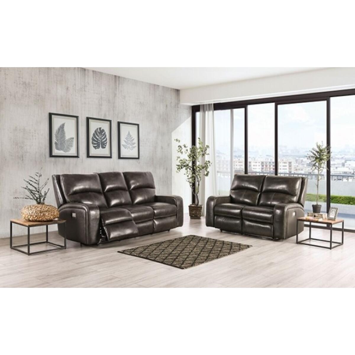 Soterios Power Recliner Recliners Brown 5