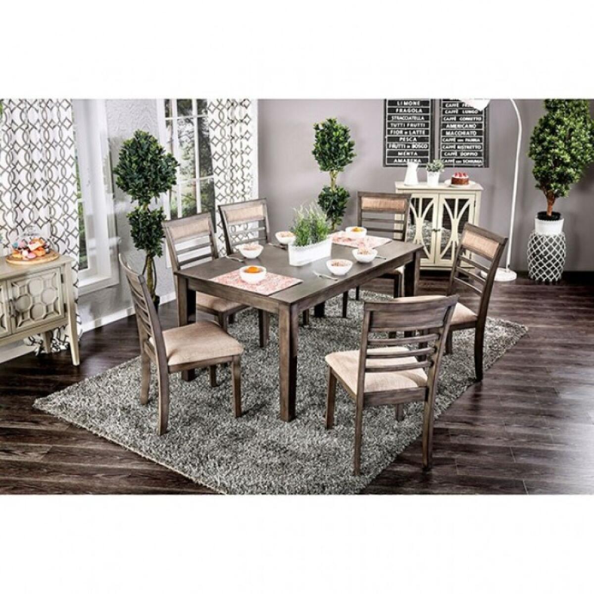 Taylah 7 PC. Dining Table Set - Image 3