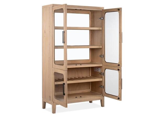 Somerset Buffet Curio Dining Storage Brown 10