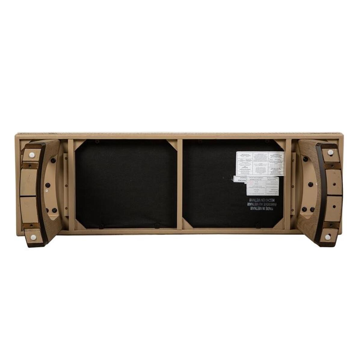 Tristan D5878-68A Backless Bench w/Upholstered Seat & U-Shaped Legs - Image 6