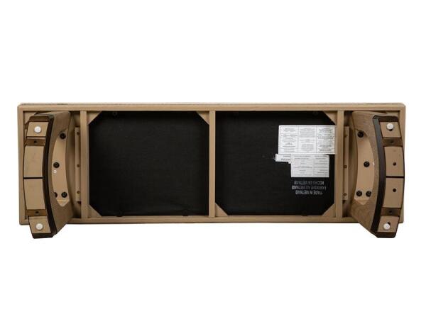 Tristan D5878-68A Backless Bench w/Upholstered Seat & U-Shaped Legs - Image 6