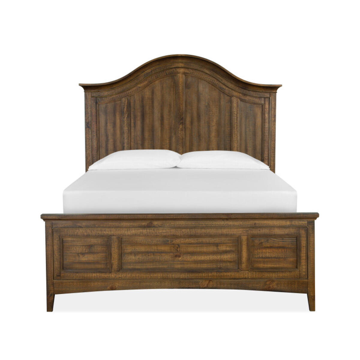 Complete Queen Arched Bed with Storage Rails Beds Beds 5