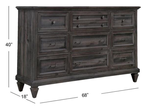 Calistoga Drawer Dresser Dressers Brown 10