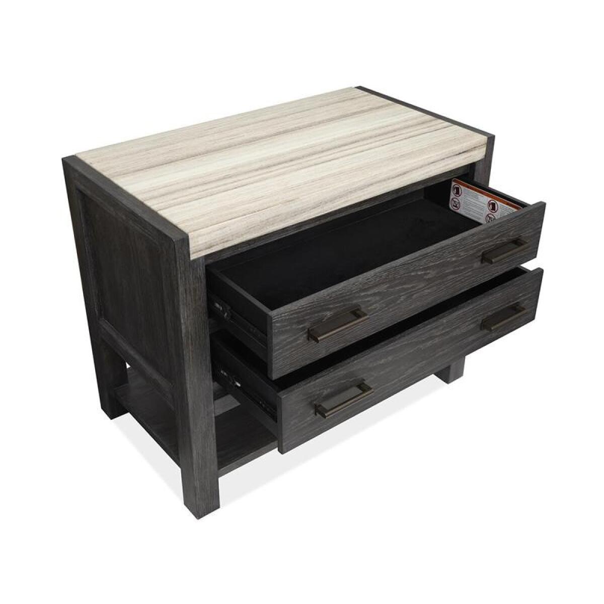 Plum B5990-05 Open Nightstand - Image 3