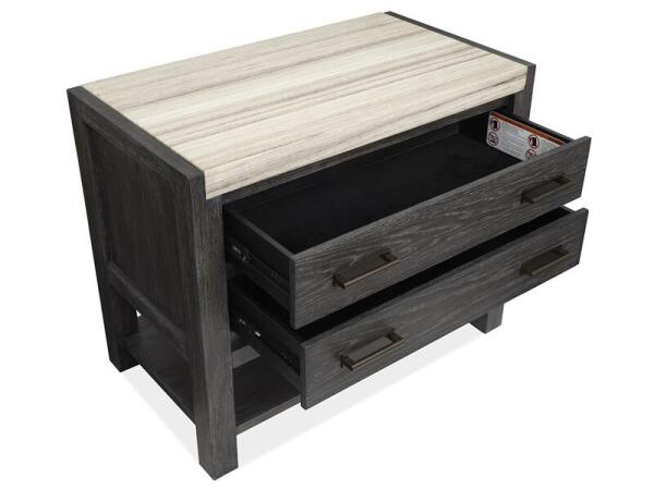 Plum B5990-05 Open Nightstand - Image 3