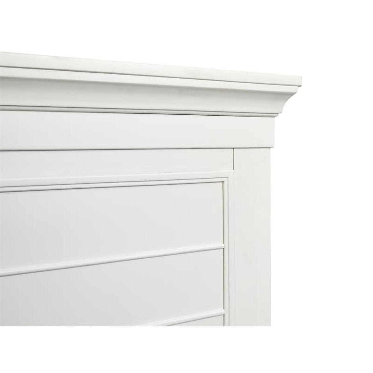 Charleston Complete Queen Panel Bed - White - Image 4