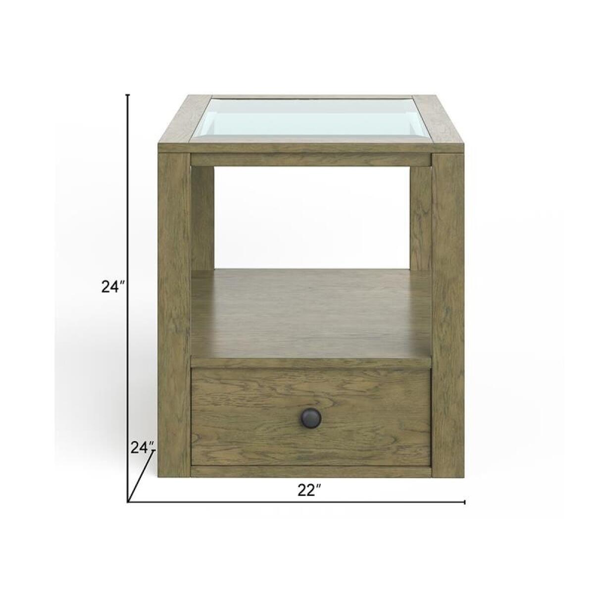 Hardison Rectangular End Table - Image 3