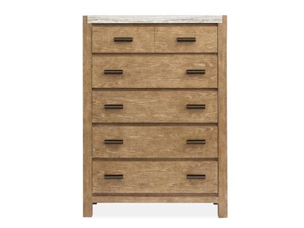 Plum Creek – LT. Brown Drawer Chest Chests Brown