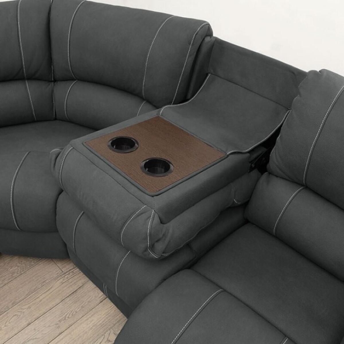 Monique Armless Chair w/ Drop Down Table - Image 4