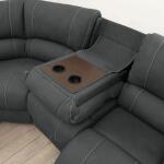 Monique Armless Chair w/ Drop Down Table - Image 4