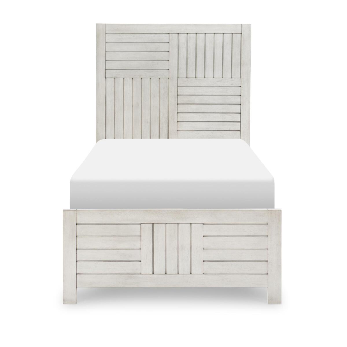 Complete Panel Bed, Twin 3/3 Stone Path Gray Finish Youth Beds Legacy Classic Furniture 6