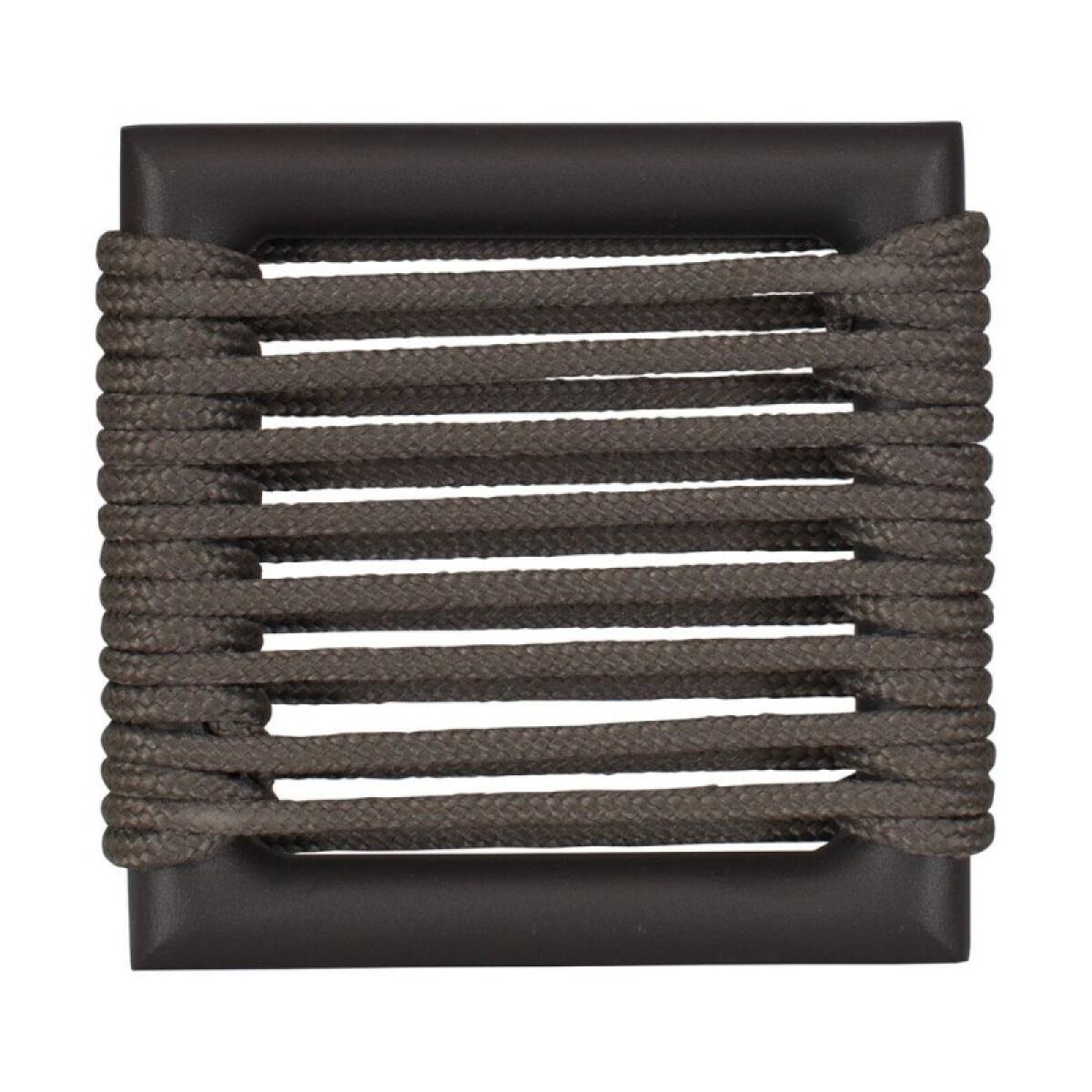 Rope Panel, Charcoal Gray - Image 2