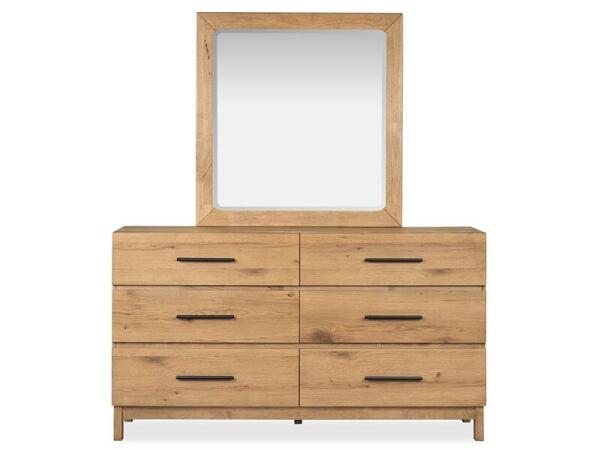 Davenport Portrait Mirror Bedroom Mirrors Brown
