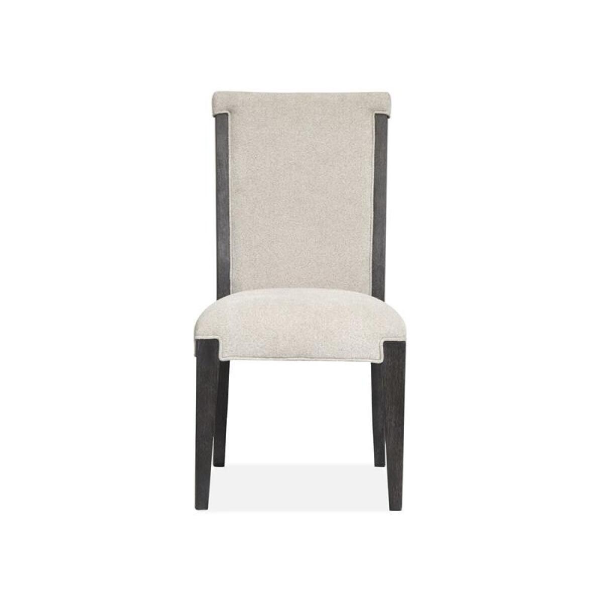 Plum Creek - Black Dining Side Chair w/Upholstered Seat & Back (2/ctn) - Image 3