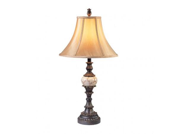 Rosalie Table Lamp (2/Box) Lighting Antique Black