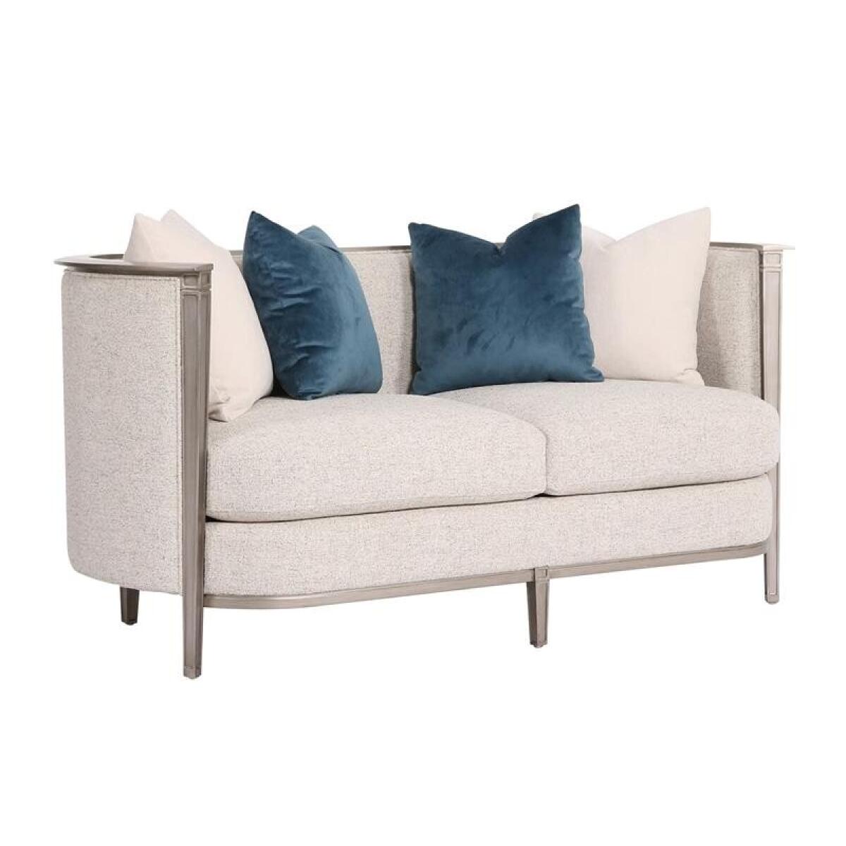 Rensick U4420-30-089 Cream Loveseat - Image 4