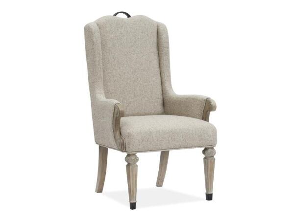 Marisol Upholstered Host Arm Chair (2/ctn)