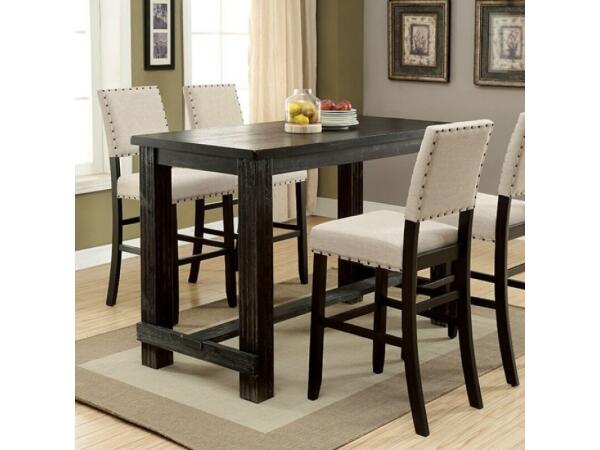 Sania Bar Table Bar Furniture Antique Black