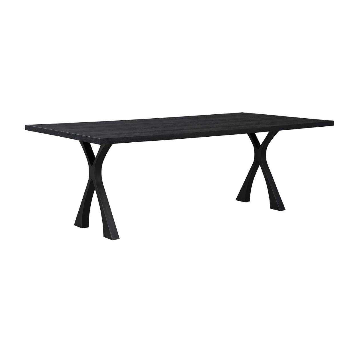 Black Wishbone Dining Table Dining Tables Black 4